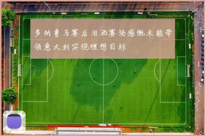 多纳鲁马赛后泪洒赛场感慨未能带领意大利实现理想目标